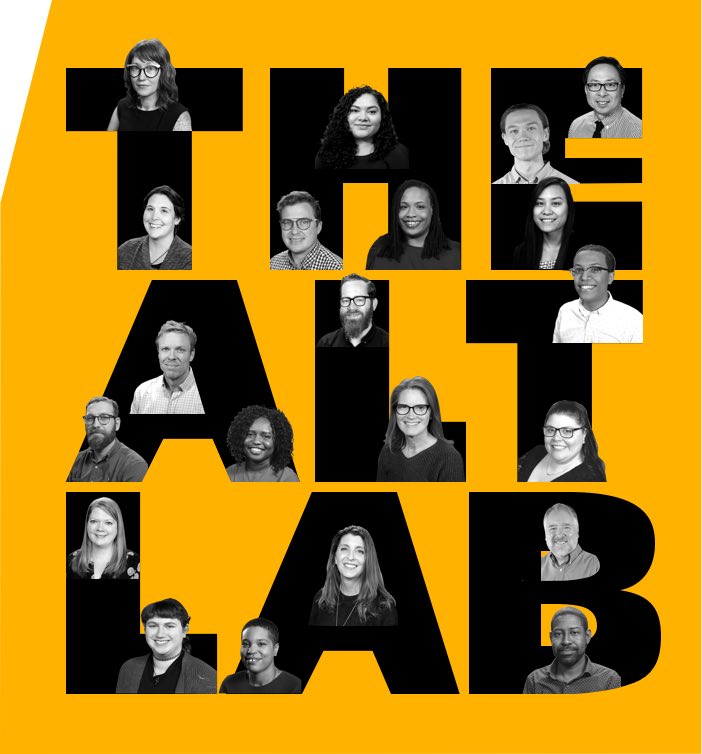 Collage image of the ALT Lab team